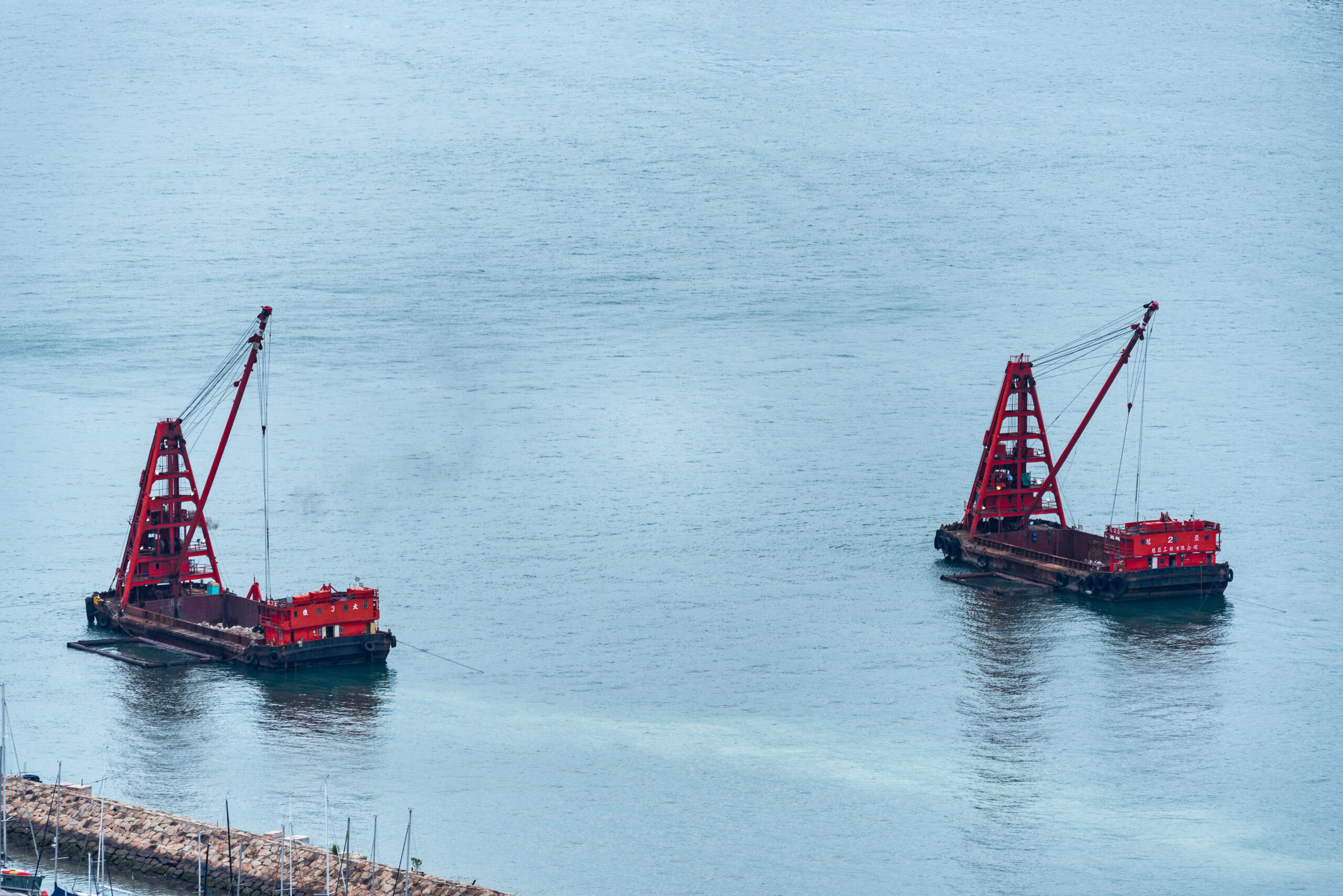 Puerto de Hong Kong — operaciones marítimas internacionales
